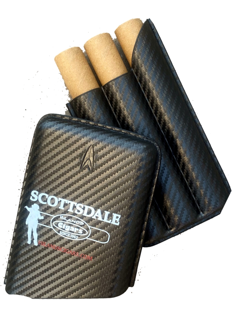 Leather 10 Cigarillo Cigar Case